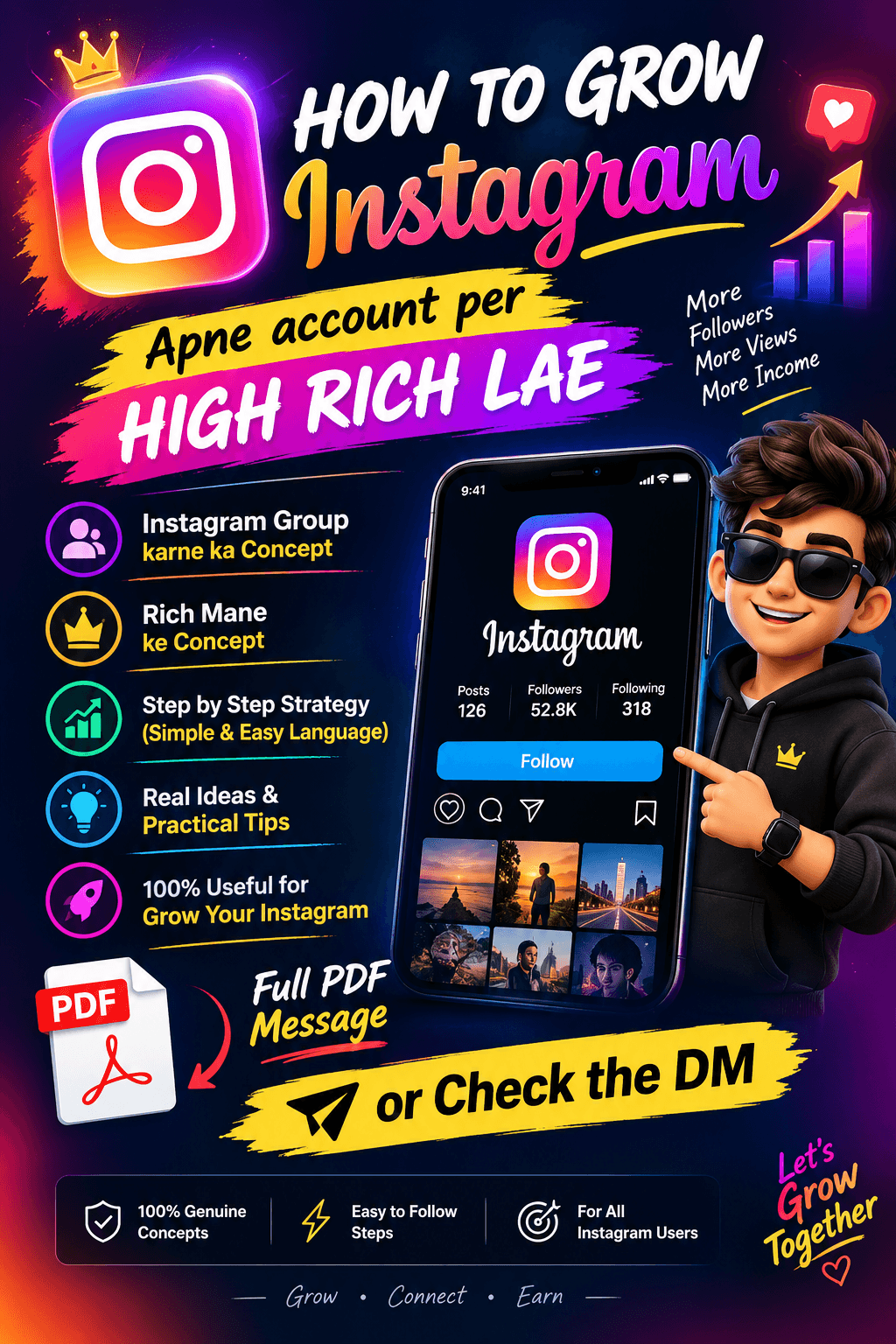 How to grow Instagram full guide ЁЯЪА